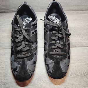 COACH Henrieta Sneakers Black Women's 11